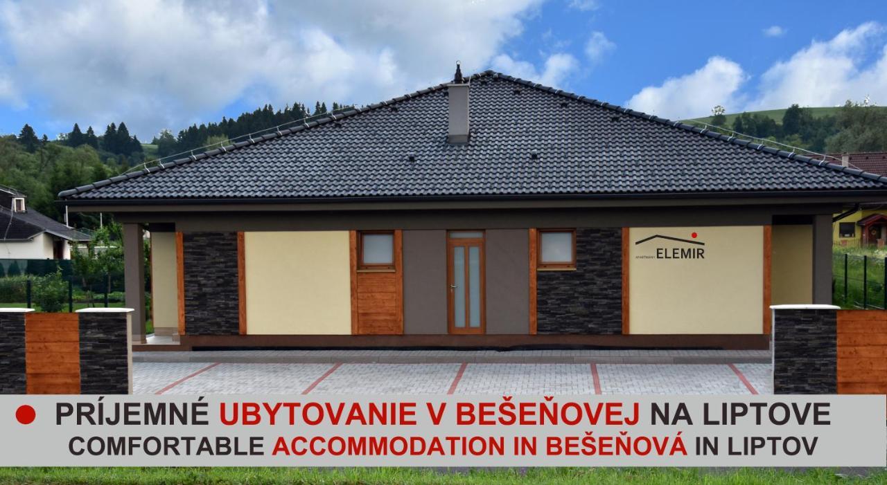 Elemir Apartman Bešeňová Kültér fotó