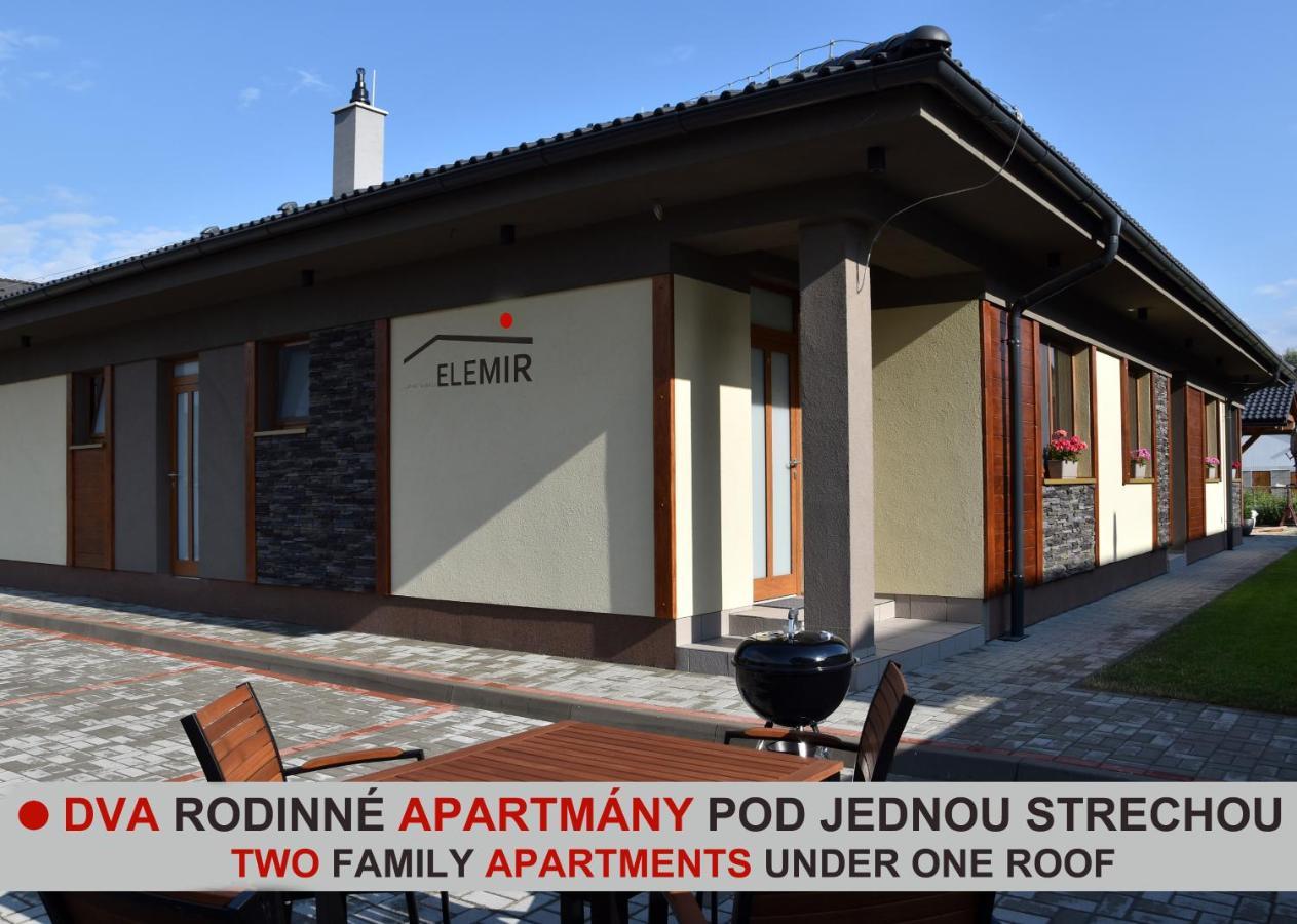 Elemir Apartman Bešeňová Kültér fotó
